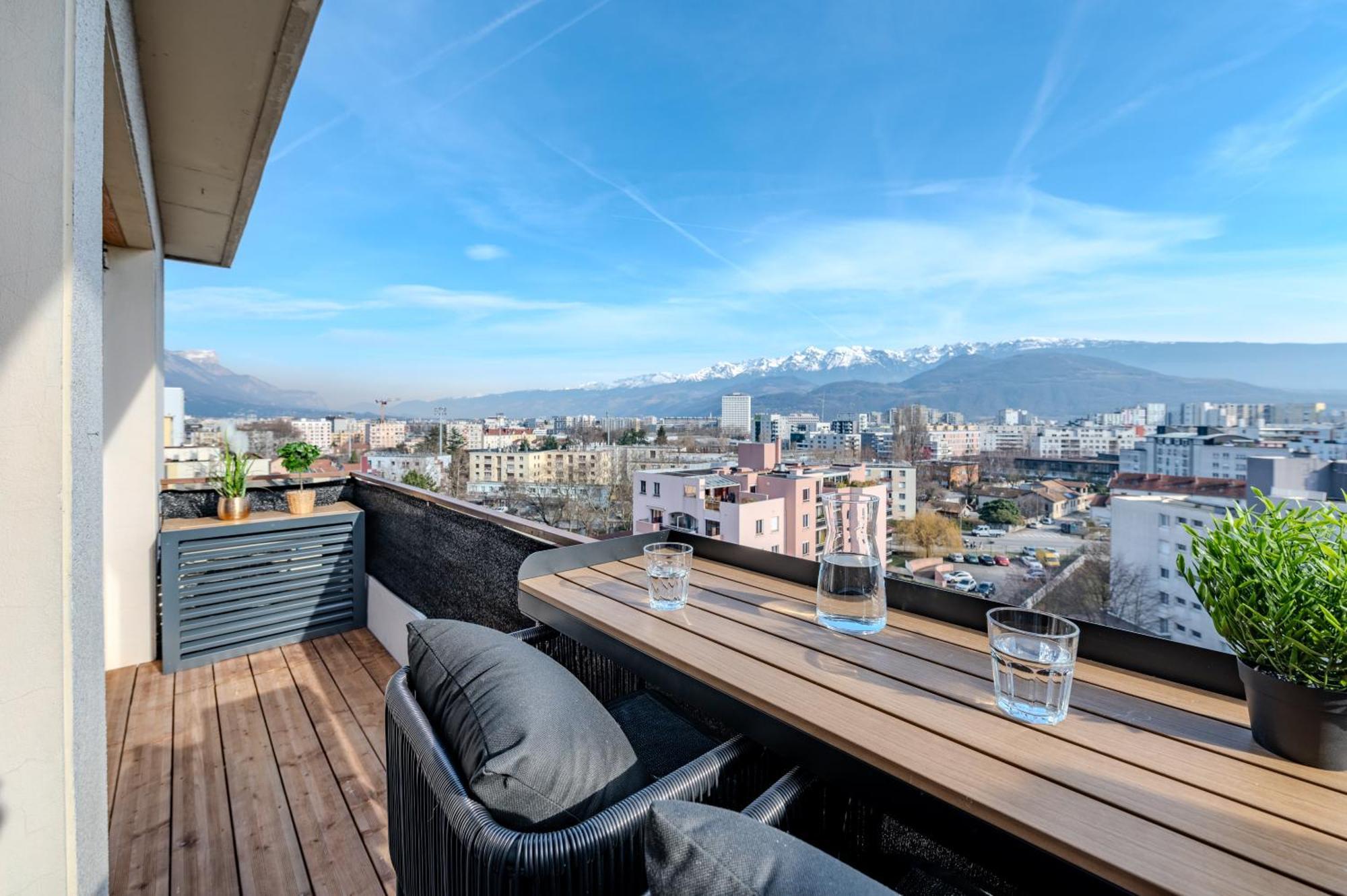 Studio Vue Montagne Grenoble Exterior foto